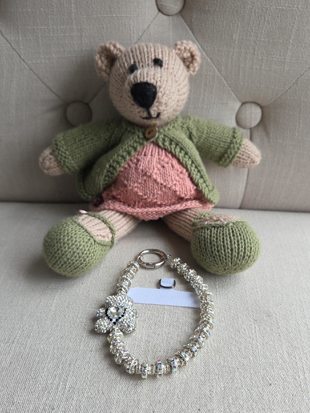 Blingy Bear Cellphone Lanyard